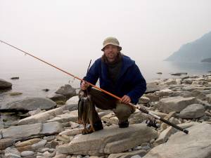 Rybaření u jezera Bajkal 05827